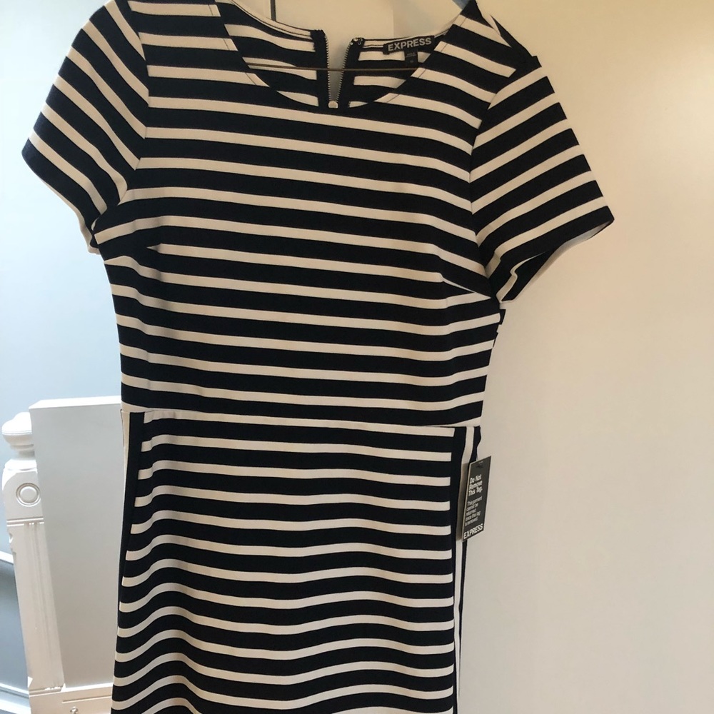 NWT Express striped dress!